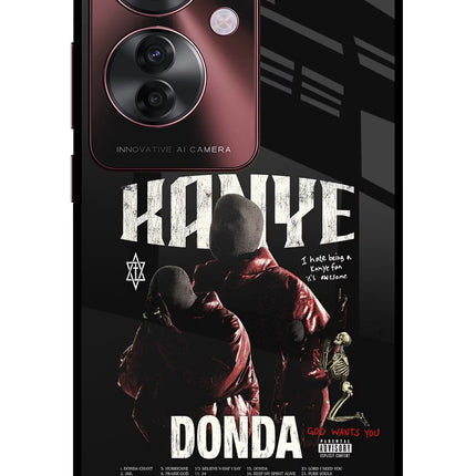 Donda Kanye West Oppo F25 Pro 5G Glass Case