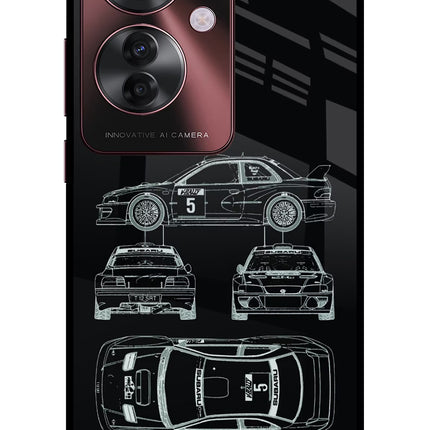 WRC'99 Oppo F25 Pro 5G Glass Case