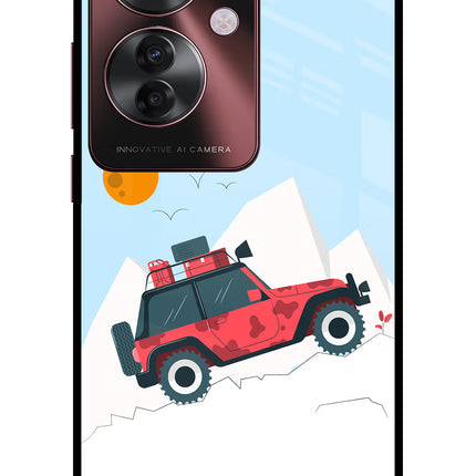 Mountain Trail Beast Oppo F25 Pro 5G Glass Case