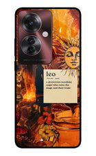 Leo Zodiac Oppo F25 Pro 5G Glass Case