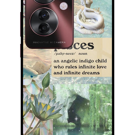 Pisces Zodiac Oppo F25 Pro 5G Glass Case