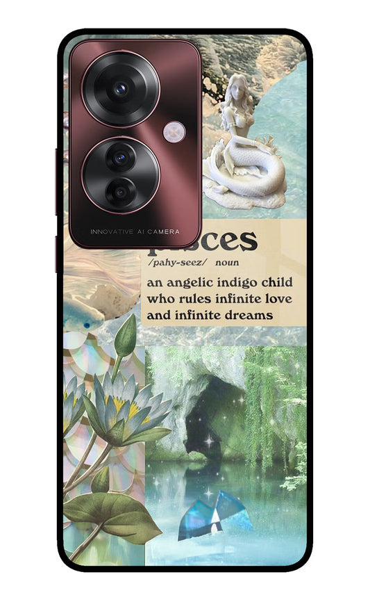 Pisces Zodiac Oppo F25 Pro 5G Glass Case