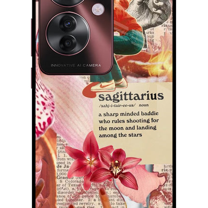 Sagittarius Zodiac Oppo F25 Pro 5G Glass Case