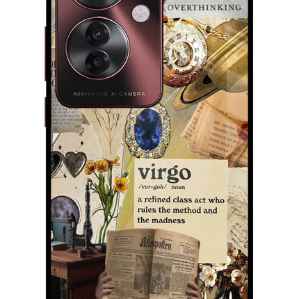 Virgo Zodiac Oppo F25 Pro 5G Glass Case