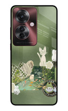 Aesthetic anime Oppo F25 Pro 5G Glass Case