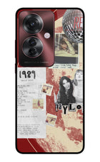 Taylor Swift Oppo F25 Pro 5G Glass Case