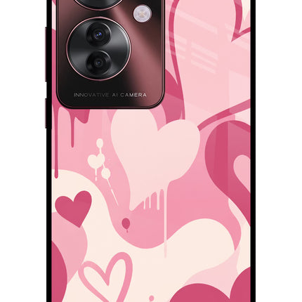 Hearty case Oppo F25 Pro 5G Glass Case