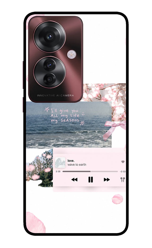Wave to earth Oppo F25 Pro 5G Glass Case