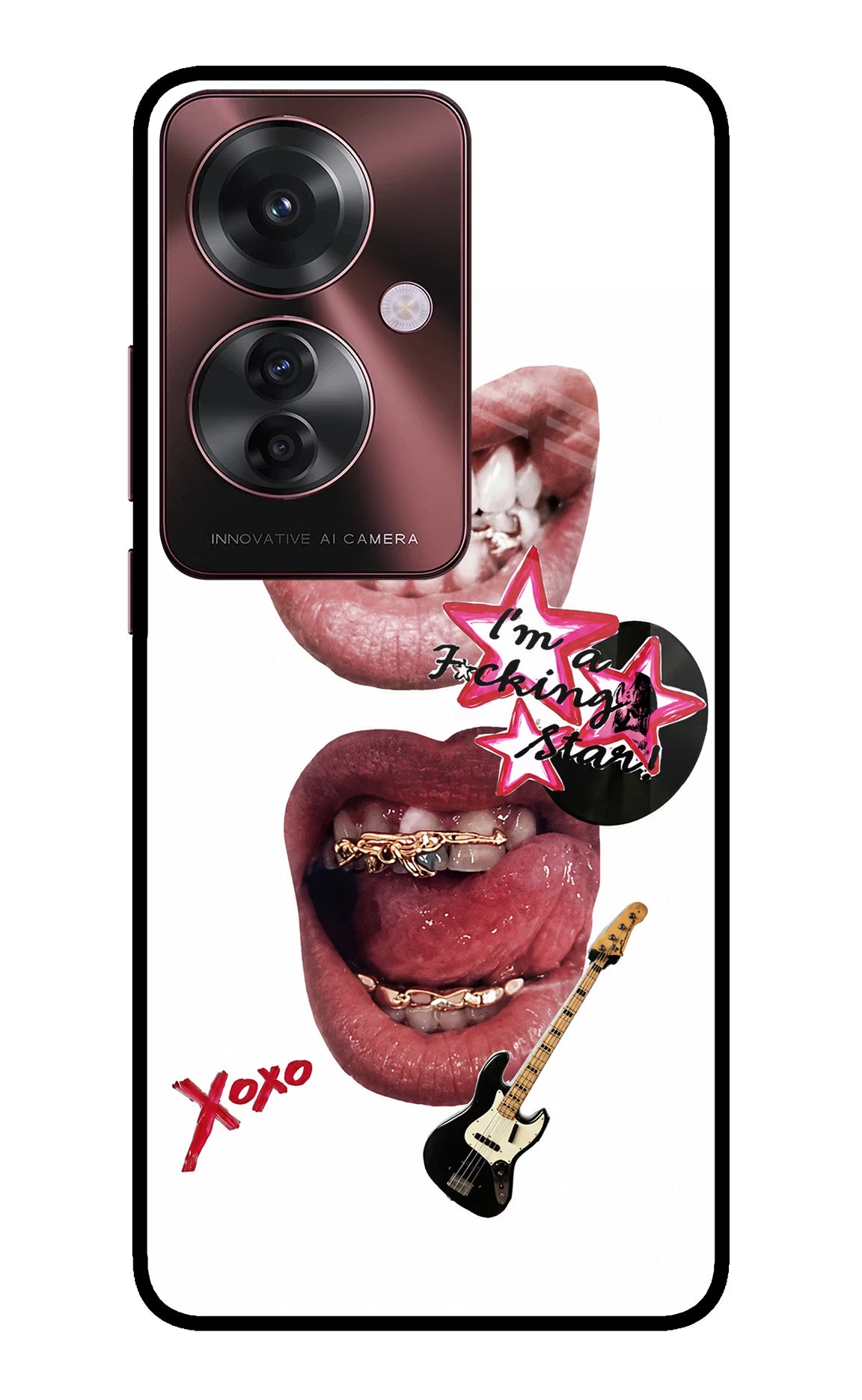 Rockstar Oppo F25 Pro 5G Glass Case