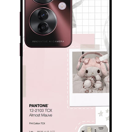 Pantone Asthetic Oppo F25 Pro 5G Glass Case