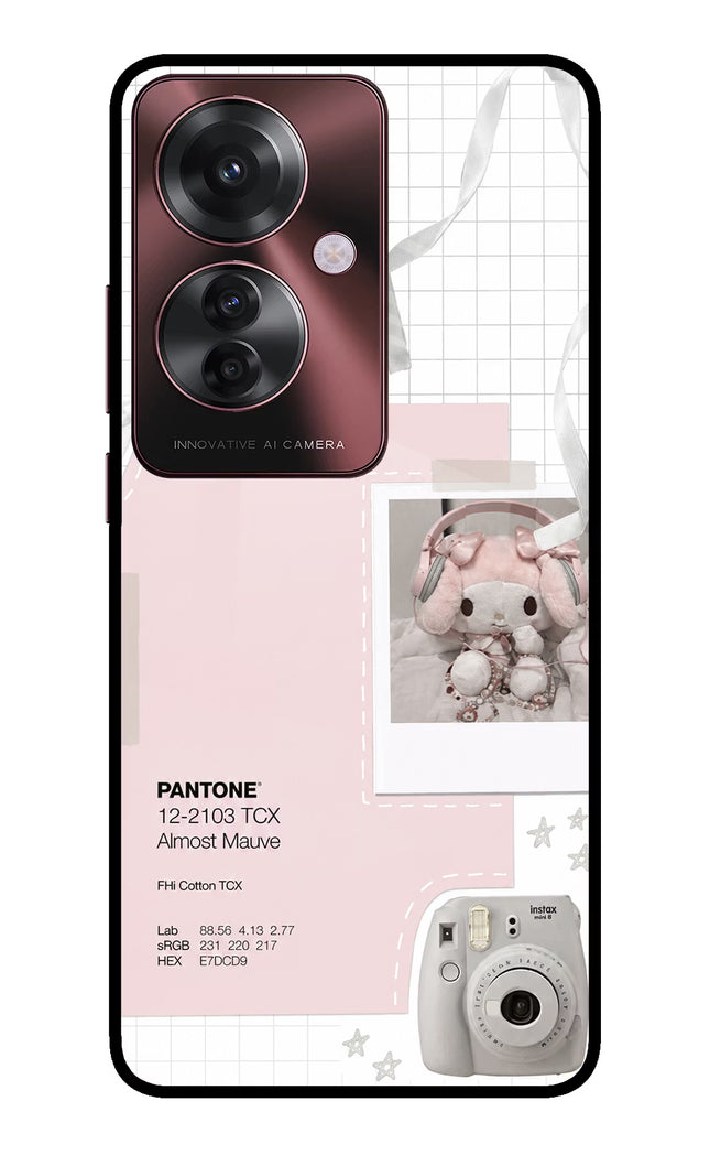 Pantone Asthetic Oppo F25 Pro 5G Glass Case