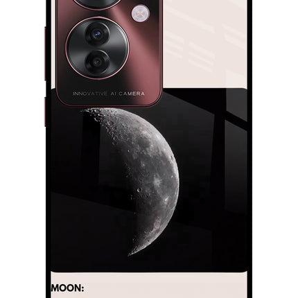 Moon Phase Oppo F25 Pro 5G Glass Case