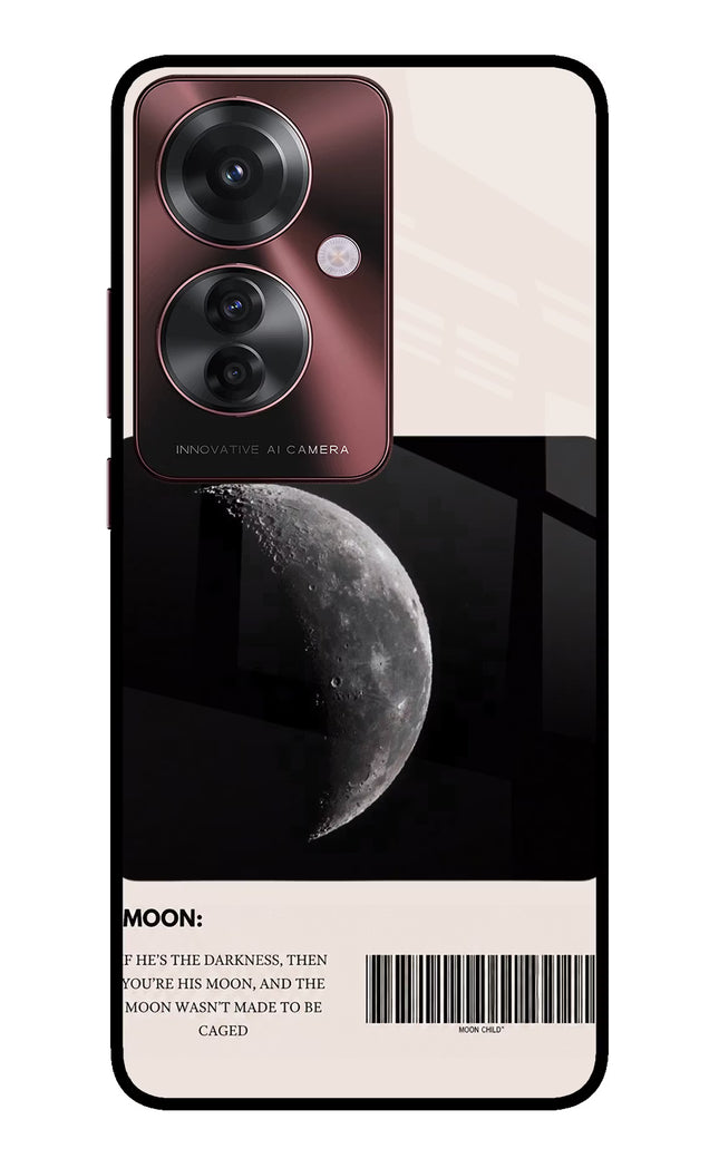 Moon Phase Oppo F25 Pro 5G Glass Case