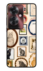 Mirror Cats Oppo F25 Pro 5G Glass Case