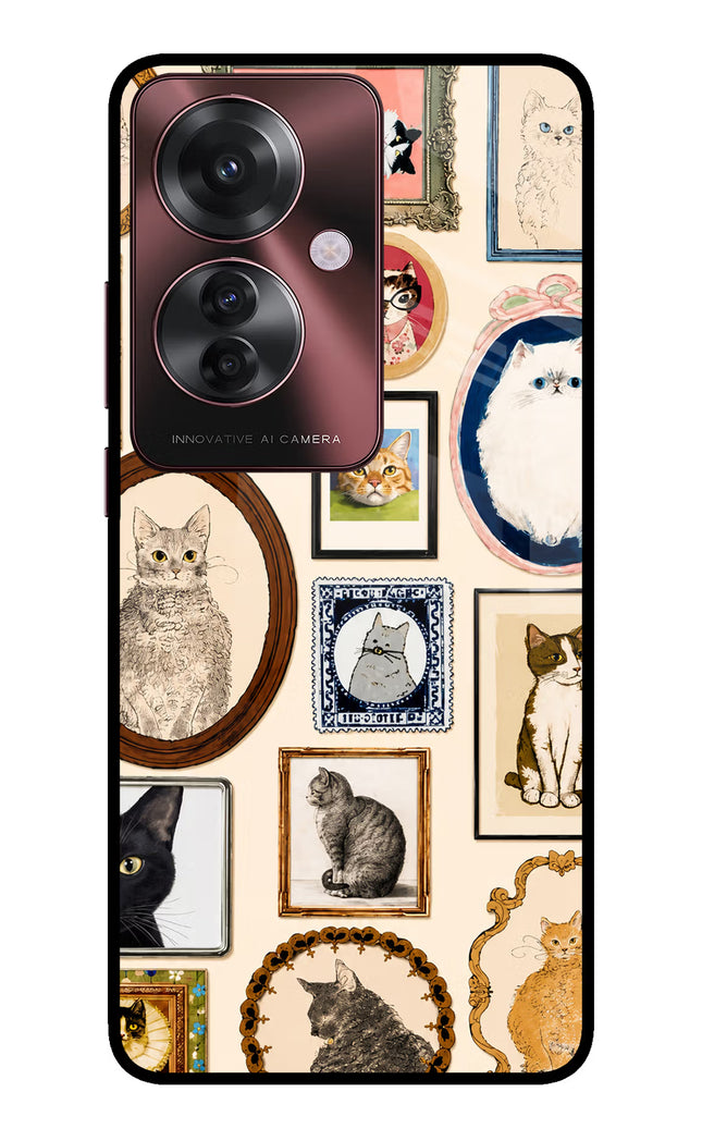 Mirror Cats Oppo F25 Pro 5G Glass Case