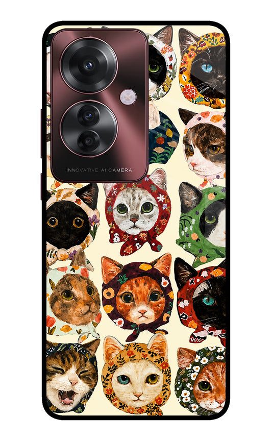 Cool Cat Oppo F25 Pro 5G Glass Case