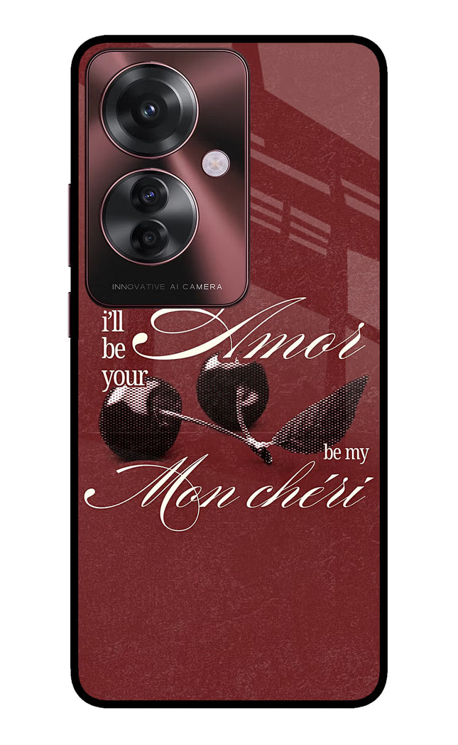 Velvet Cherry Oppo F25 Pro 5G Glass Case