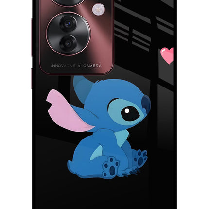 Stitch Crush Oppo F25 Pro 5G Glass Case