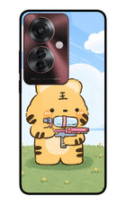 Tiger Treat Oppo F25 Pro 5G Glass Case