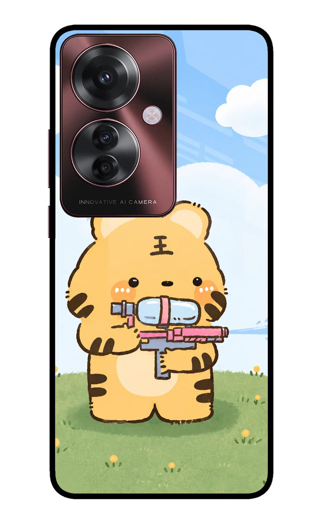 Tiger Treat Oppo F25 Pro 5G Glass Case