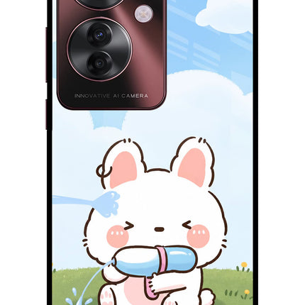 Bunny Treat Oppo F25 Pro 5G Glass Case