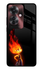 Ember Flame Oppo F25 Pro 5G Glass Case