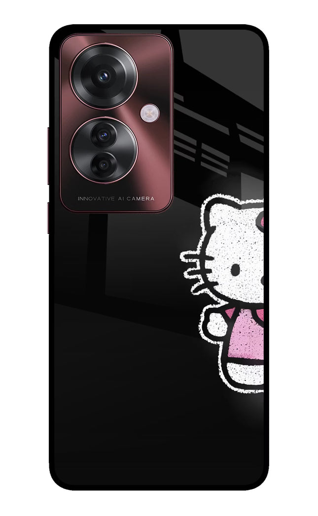 Kitty Charm Oppo F25 Pro 5G Glass Case