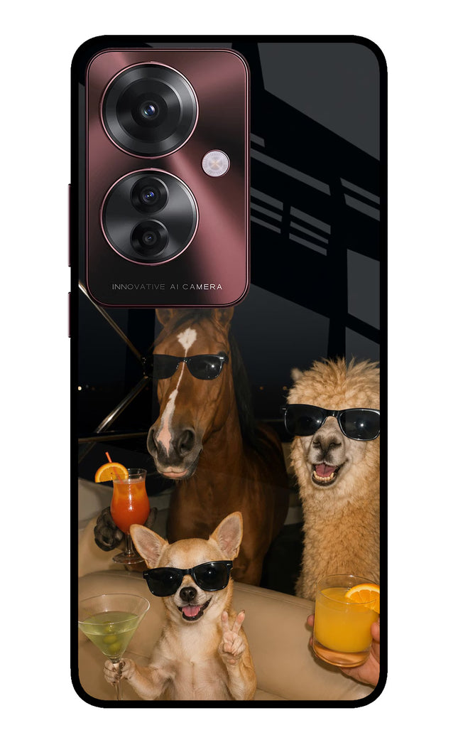Party Squad Oppo F25 Pro 5G Glass Case