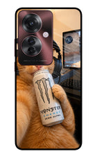 Gamer Cat Energy Oppo F25 Pro 5G Glass Case