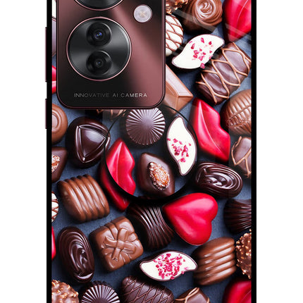 Chocolates Oppo F25 Pro 5G Pop Case by Casekaro