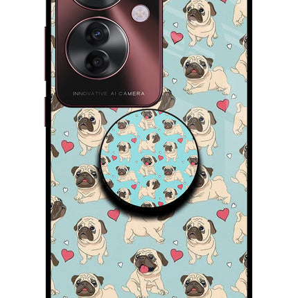 Pug Dog Oppo F25 Pro 5G Pop Case by Casekaro