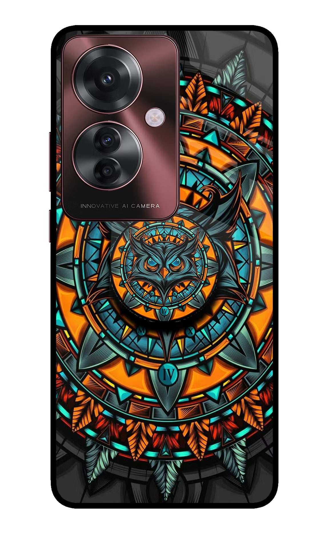 Angry Owl Oppo F25 Pro 5G Pop Case by Casekaro