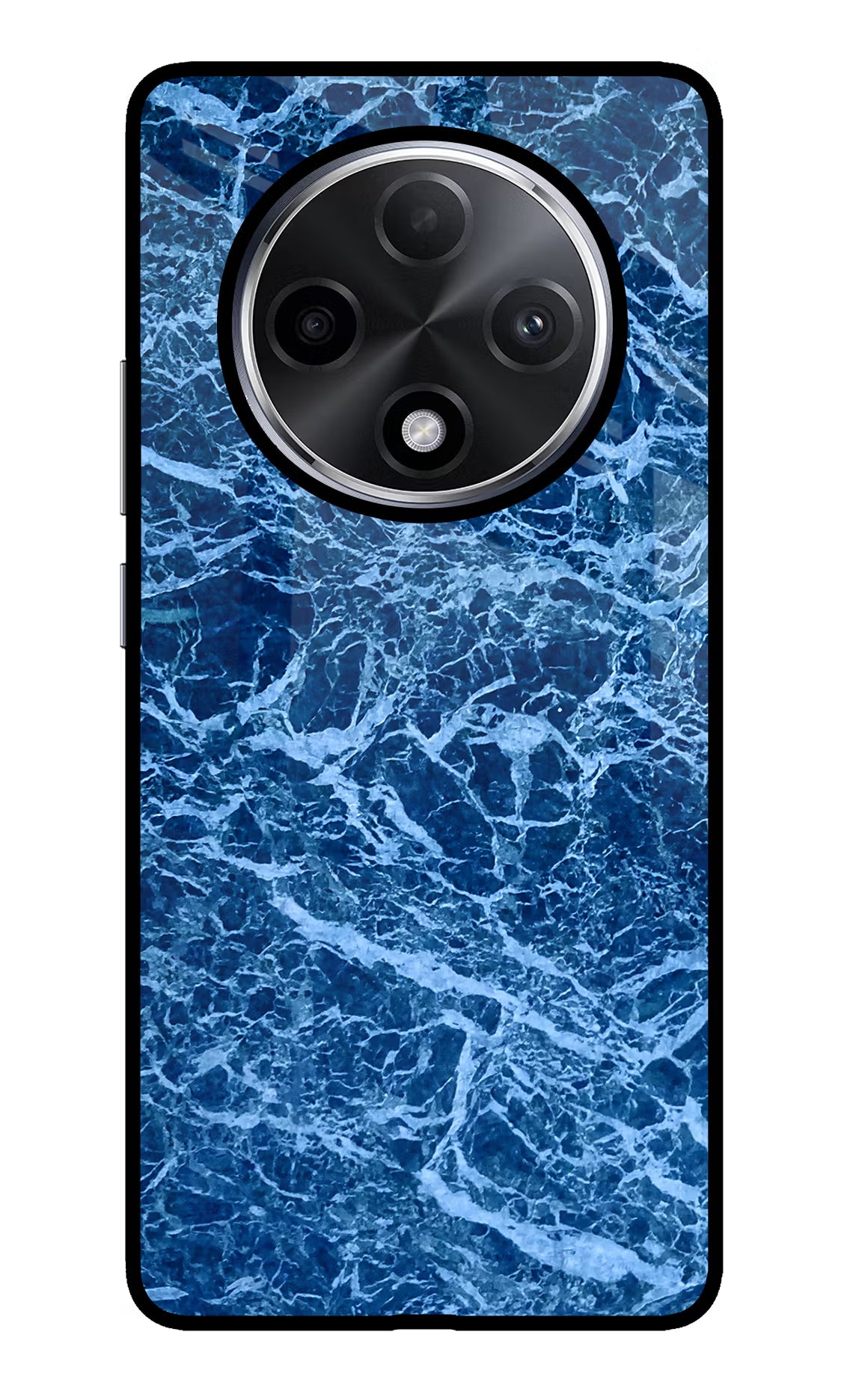Blue Marble Oppo F27 Pro Plus Glass Case Back Cover by Casekaro