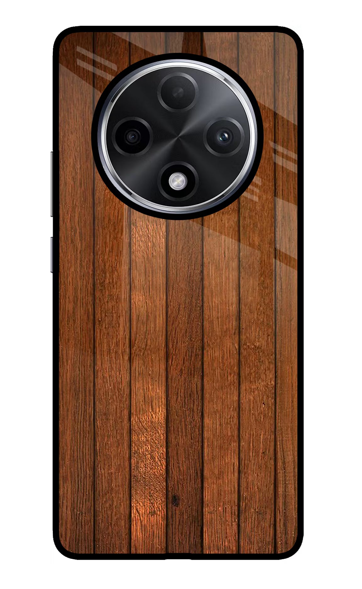 Wooden Artwork Bands Oppo F27 Pro Plus Glass Case Back Cover by Casekaro