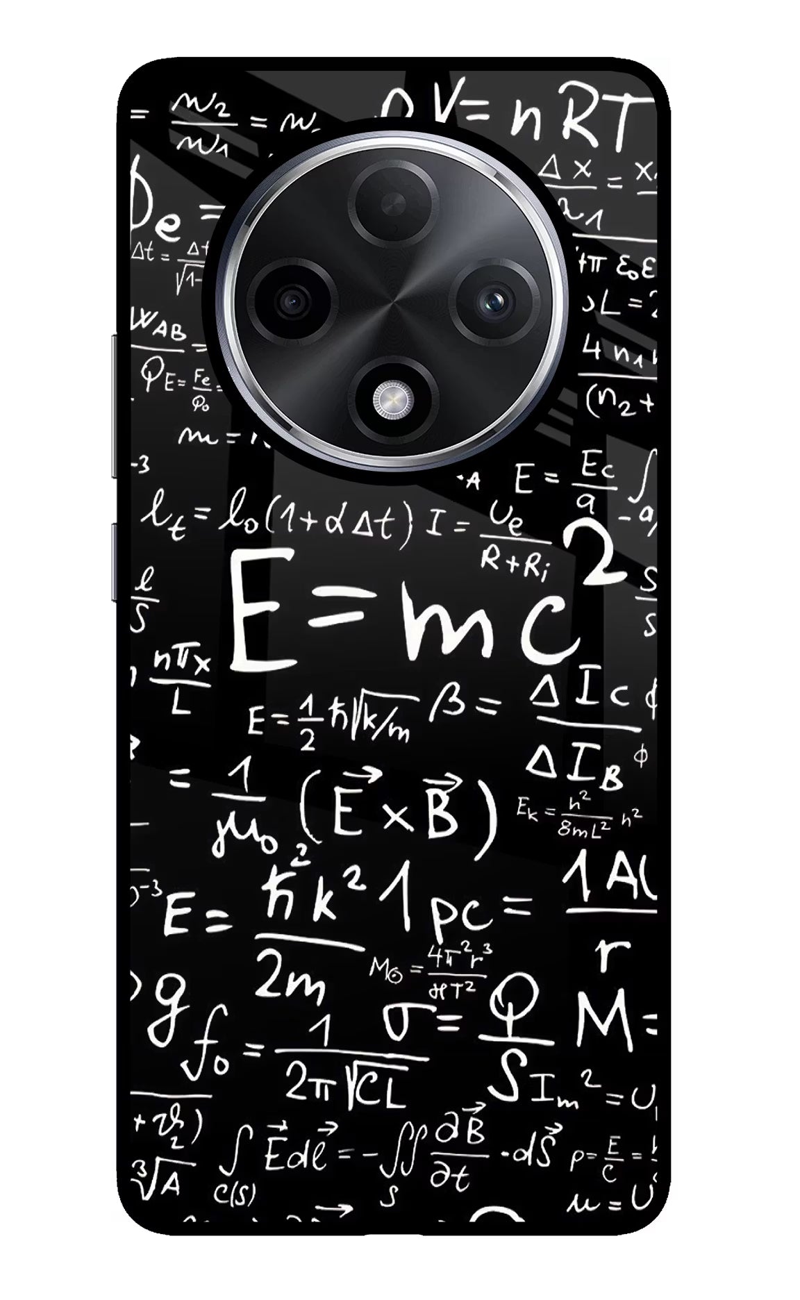 Physics Formula Oppo F27 Pro Plus Glass Case Back Cover by Casekaro