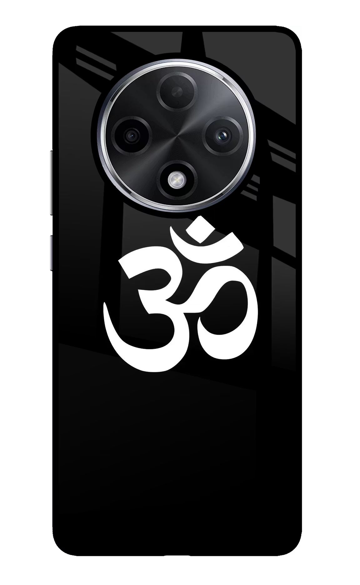 Om Oppo F27 Pro Plus Glass Case Back Cover by Casekaro