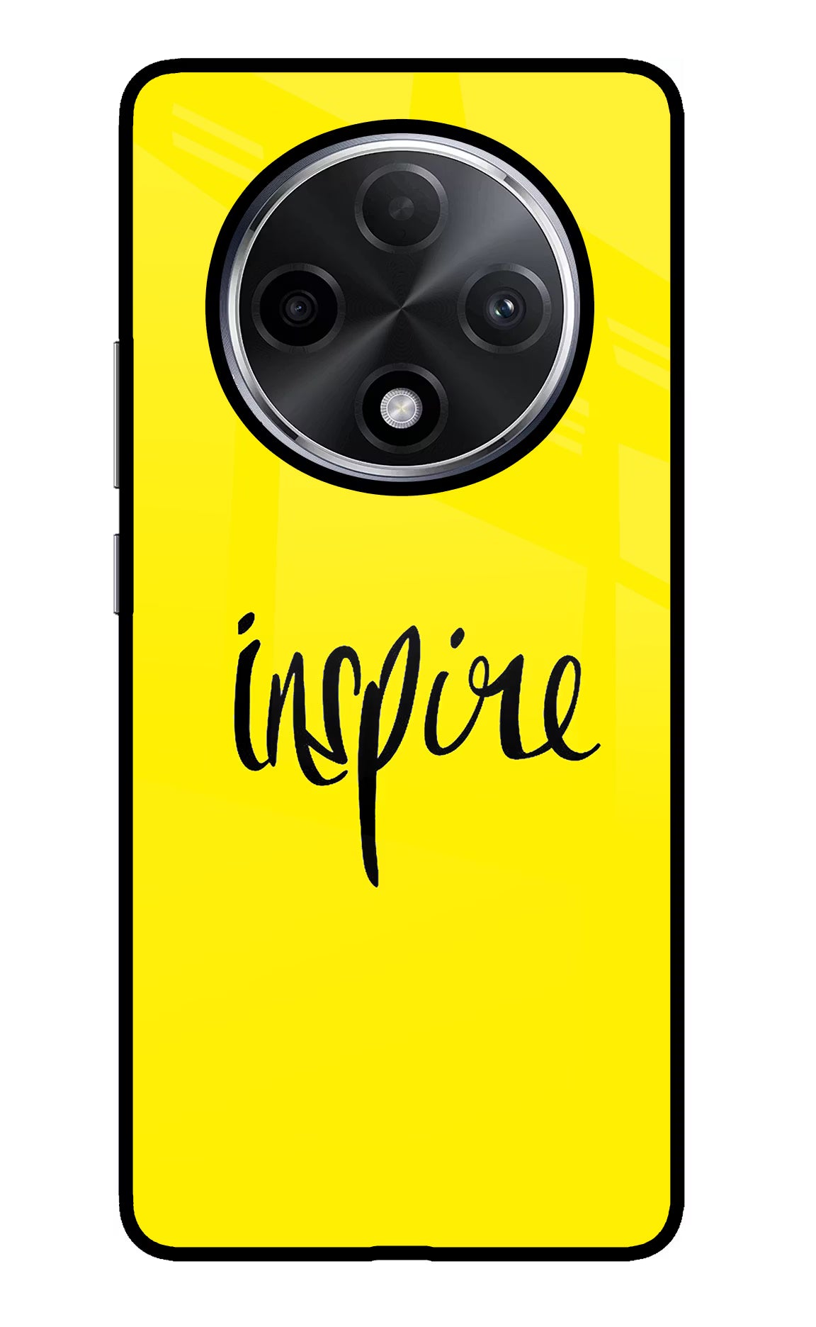 Inspire Oppo F27 Pro Plus Glass Case Back Cover by Casekaro