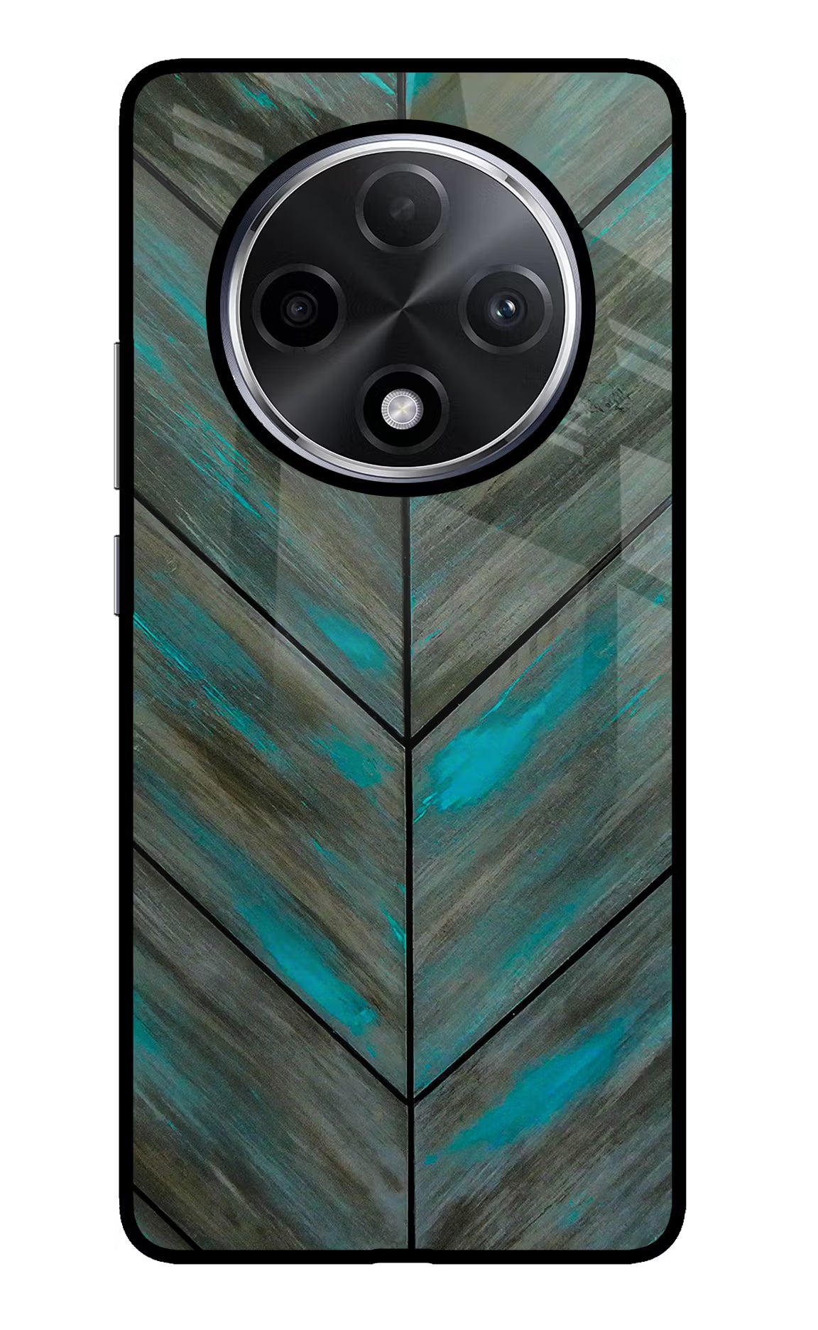 Pattern Oppo F27 Pro Plus Glass Case Back Cover by Casekaro