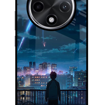 Anime Oppo F27 Pro Plus Glass Case Back Cover by Casekaro