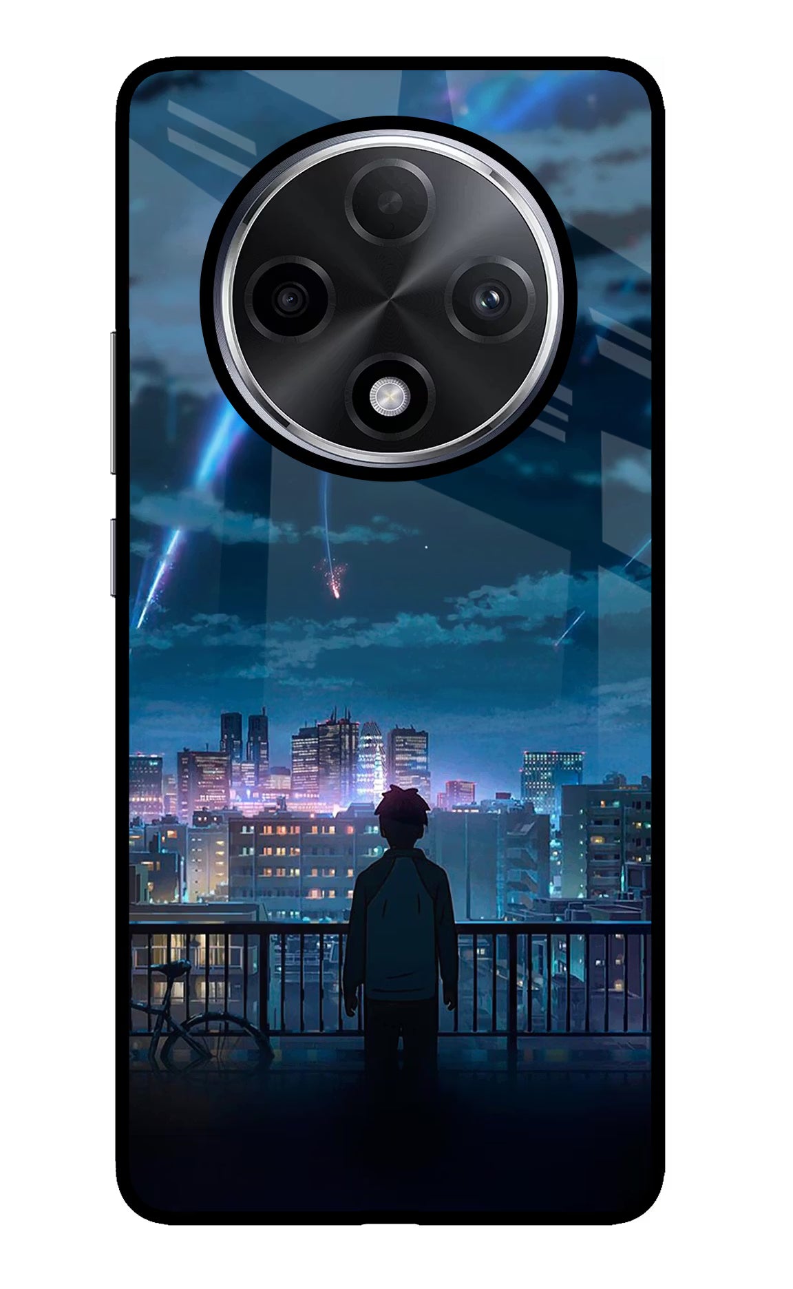 Anime Oppo F27 Pro Plus Glass Case Back Cover by Casekaro
