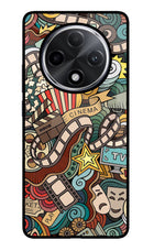 Cinema Abstract Oppo F27 Pro Plus Glass Case