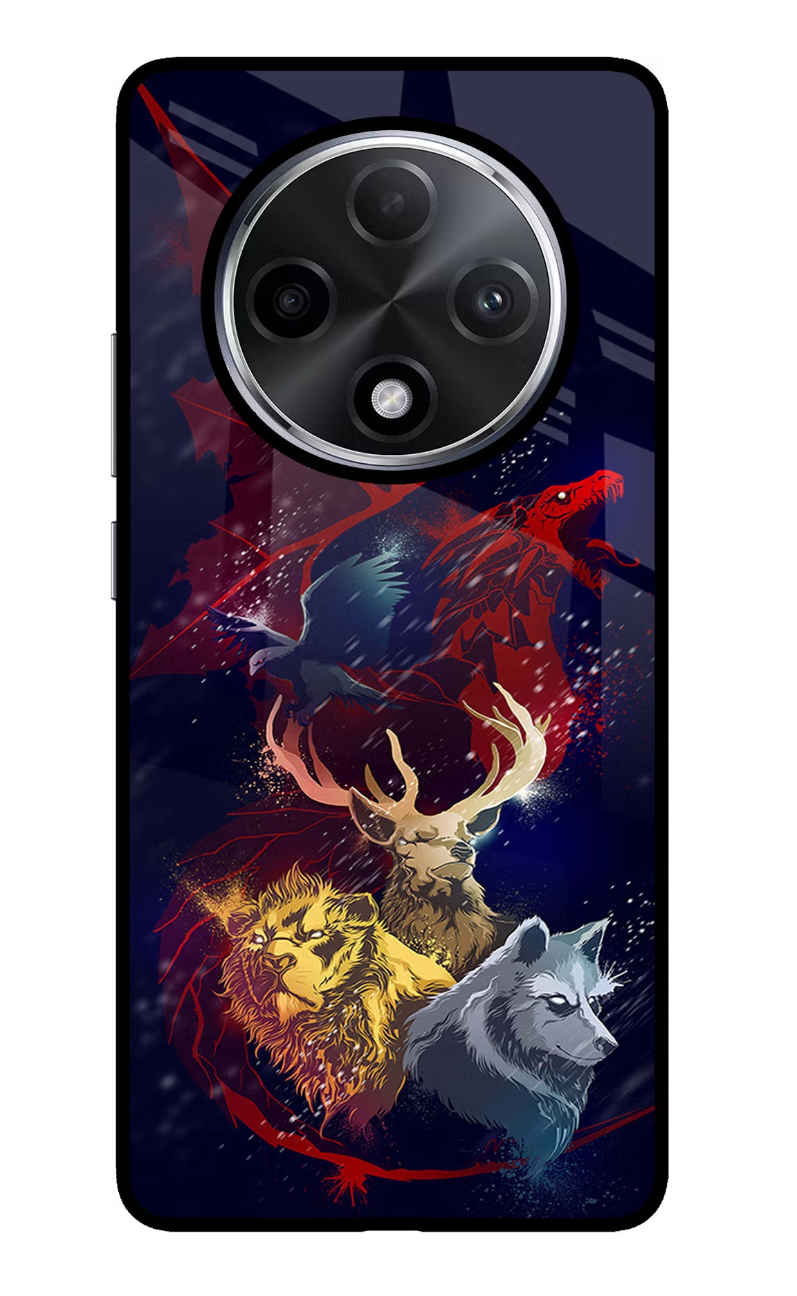 Game Of Thrones Oppo F27 Pro Plus Glass Case Back Cover by Casekaro