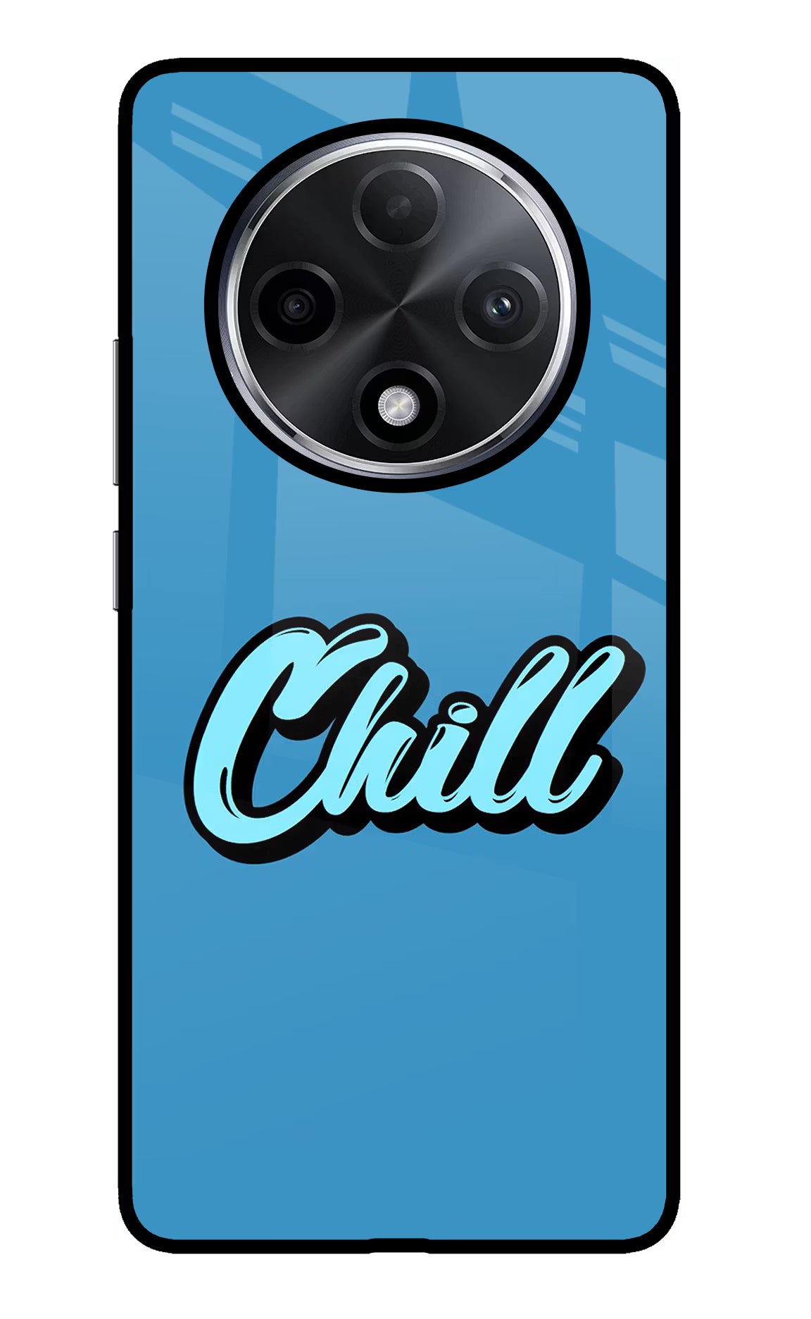 Chill Oppo F27 Pro Plus Glass Case Back Cover by Casekaro