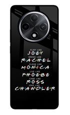 FRIENDS Character Oppo F27 Pro Plus Glass Case