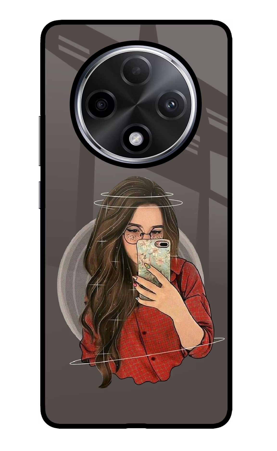 Selfie Queen Oppo F27 Pro Plus Glass Case