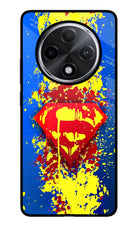 Superman logo Oppo F27 Pro Plus Glass Case