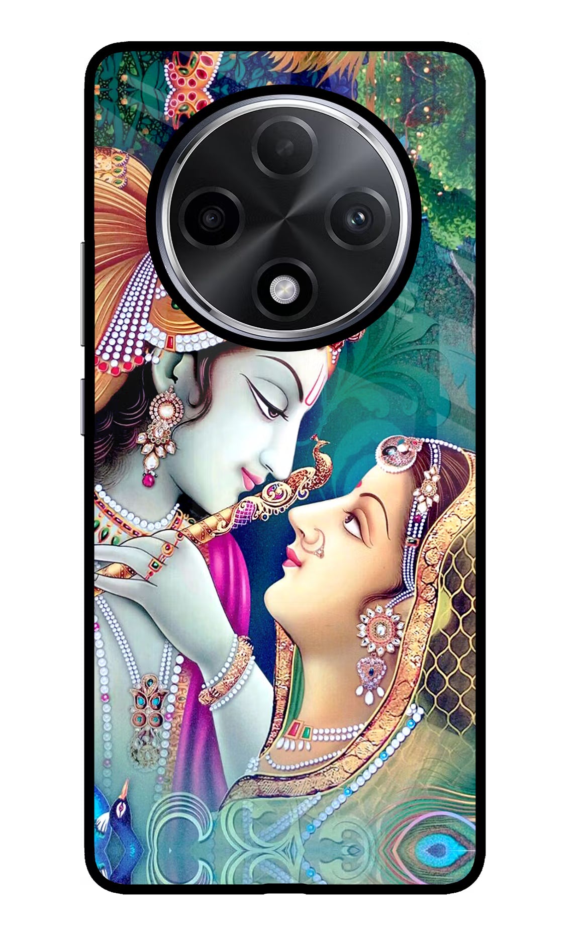 Lord Radha Krishna Oppo F27 Pro Plus Glass Case