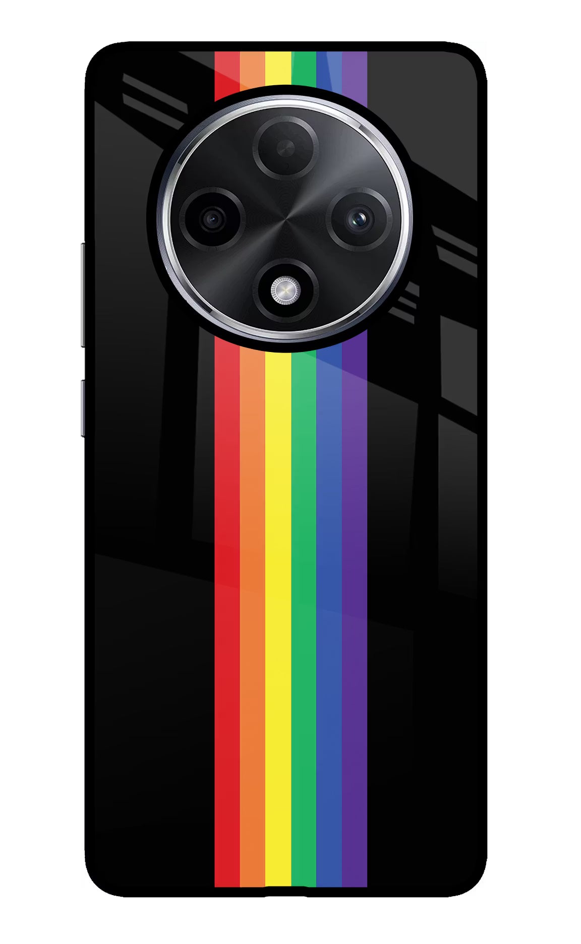 Pride Oppo F27 Pro Plus Glass Case Back Cover by Casekaro