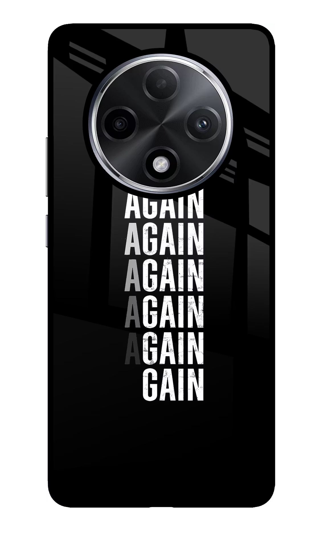 Again Again Gain Oppo F27 Pro Plus Glass Case