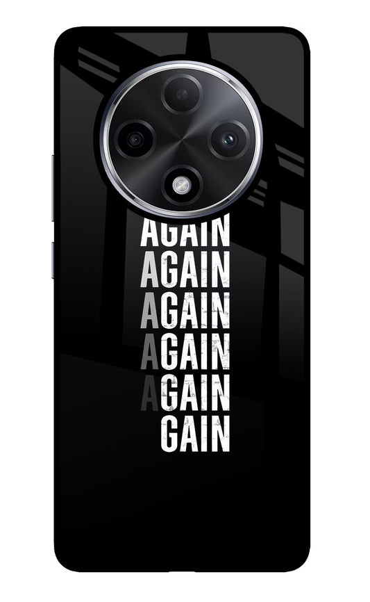 Again Again Gain Oppo F27 Pro Plus Glass Case